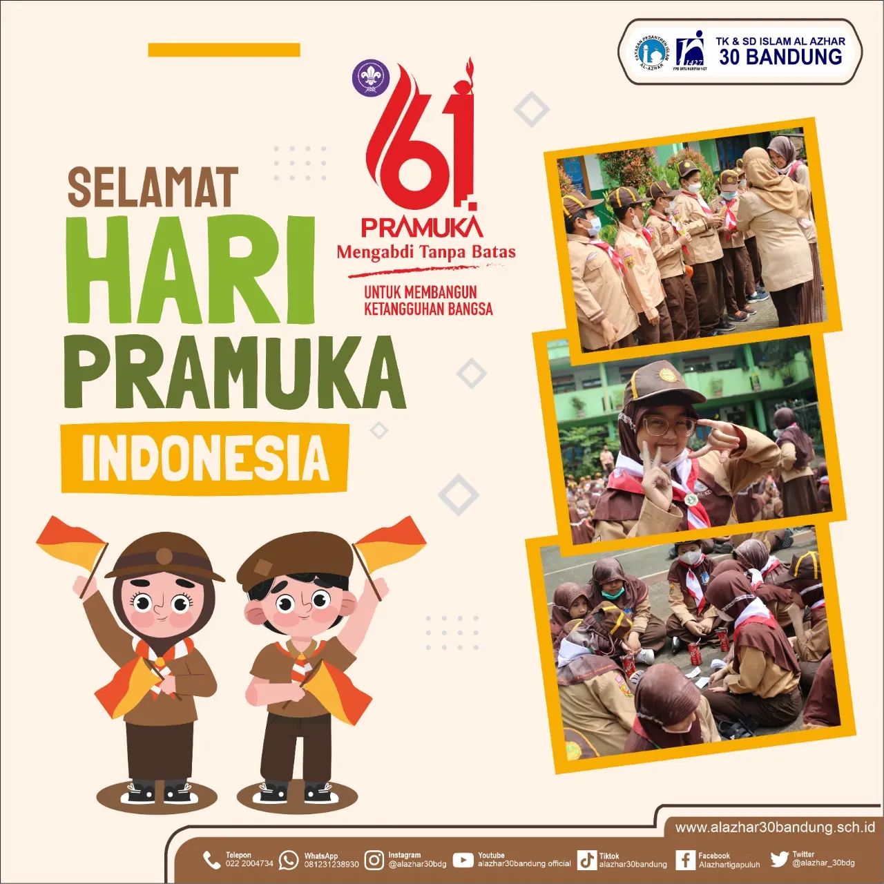 Selamat Hari Pramuka ke-61