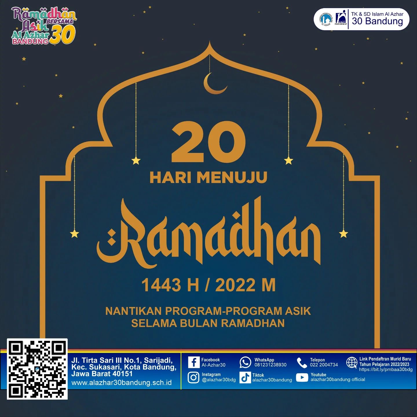 Menuju Ramadhan 20 Hari