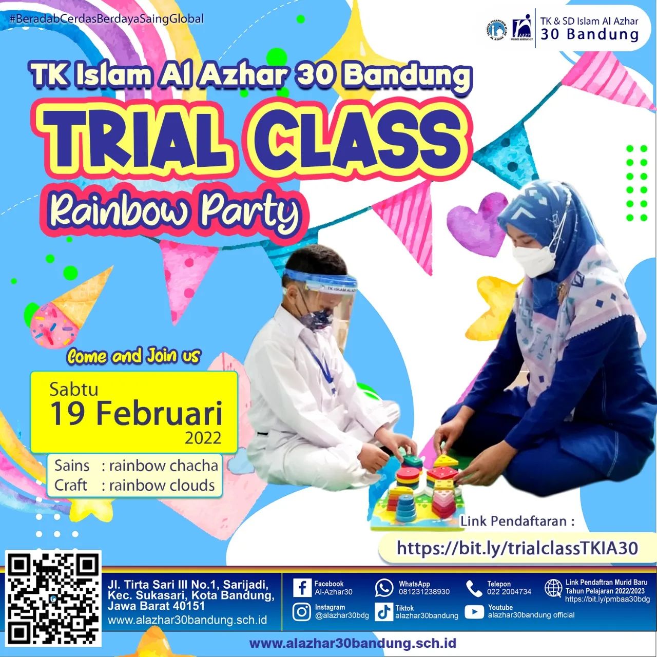 Trial Class TK Islam Al Azhar 30 Bandung